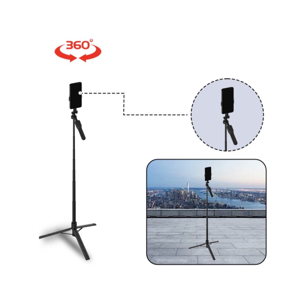 Jmary KT-239-Selfie Stick Tripod - Image 2